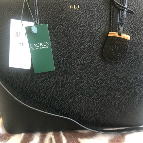 Black Lauren Ralph Lauren leather purse - Picture 6 of 7